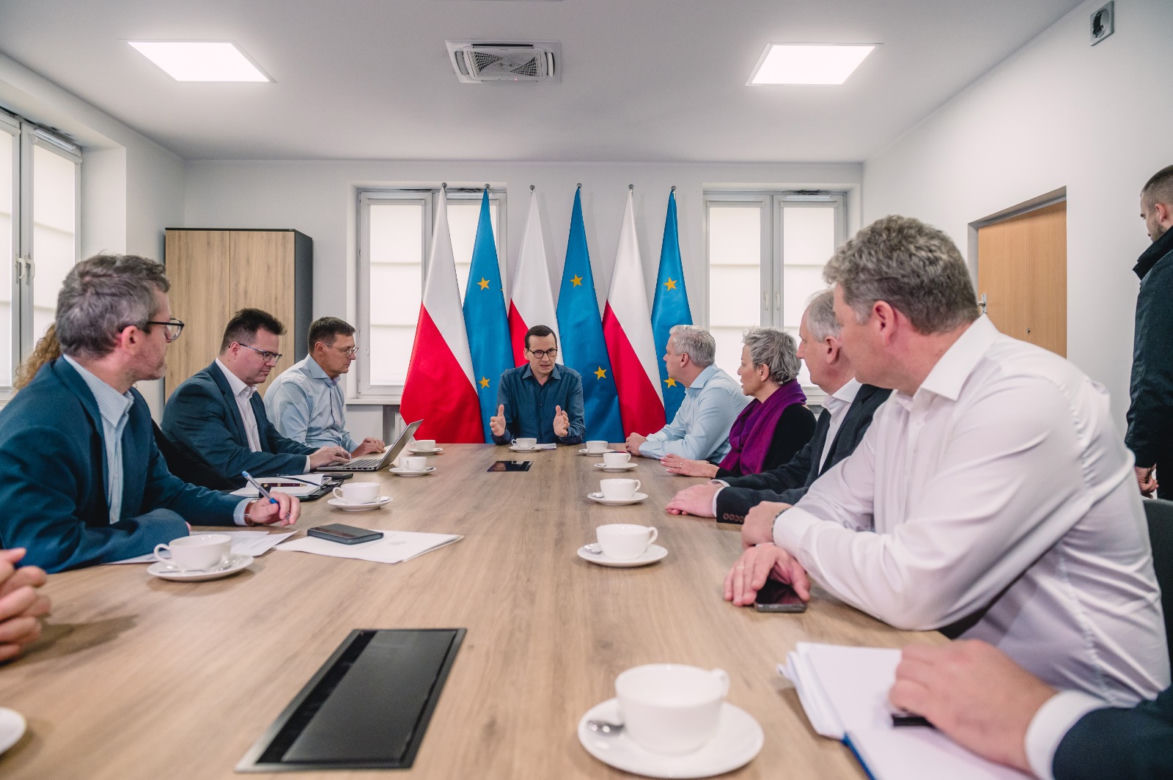Premier w Gdańsku. Morawiecki sprawdził węgiel