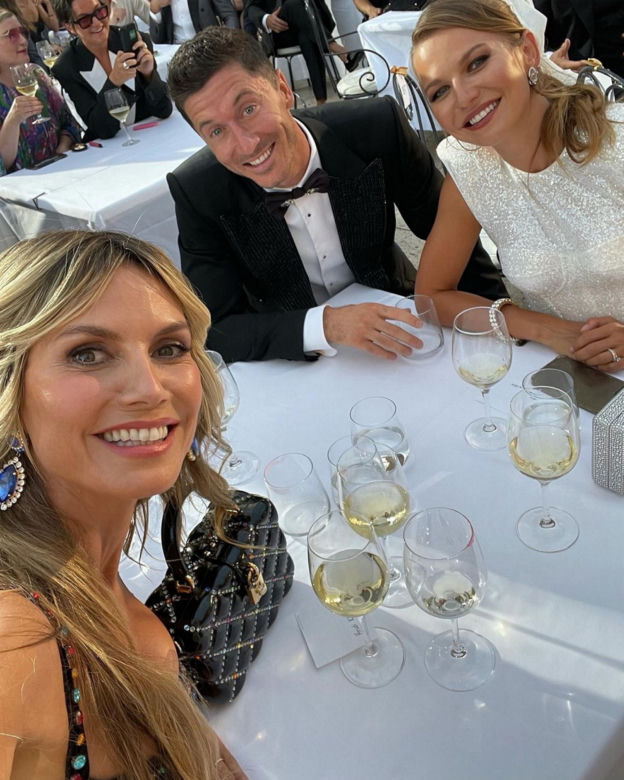 Heidi Klum, modelka i kumpela Lewandowskich