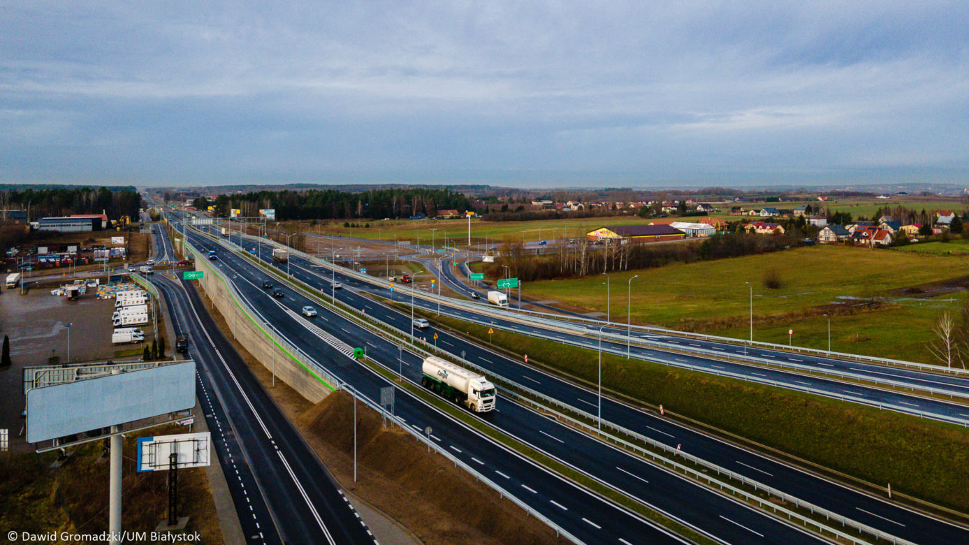 Potężna inwestycja w Białymstoku. Węzeł Porosły oficjalnie otwarty. Budowa kosztowała 277 mln zł