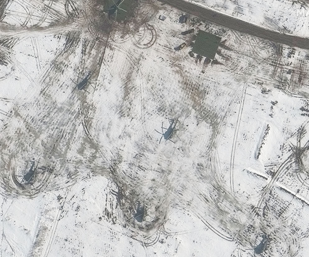Wojska rosyjskie przy granicy z Ukrainą [20.02.2022]