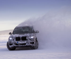 Zimowe testy BMW X3