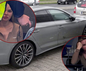 Ola Ciupa miała stłuczkę! Jej luksusowe Audi mocno oberwało