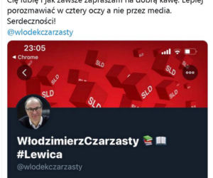 Borys Budka, Włodzimierz Czarzasty. Kłótnia na Twitterze