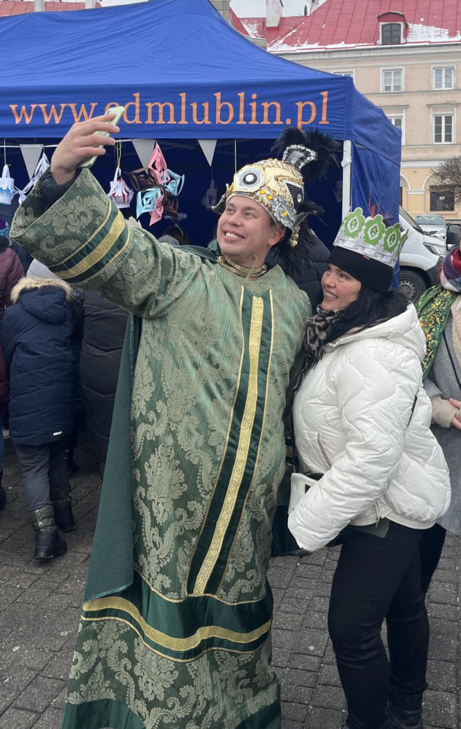 Tłumy na Orszaku Trzech Króli w Lublinie