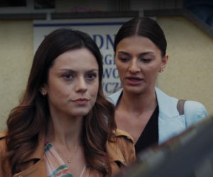 M jak miłość odc. 1915. Anka Sokołowska (Katarzyna Russ), Kasia (Paulina Lasota)