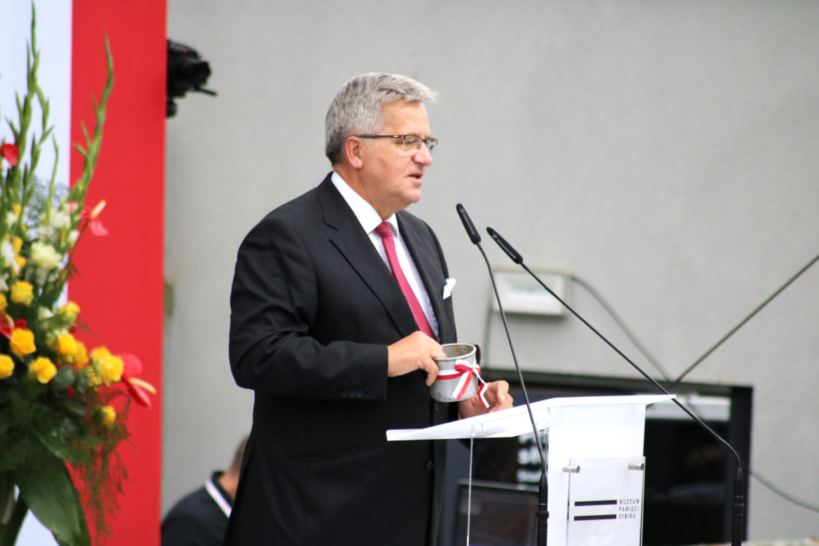 Uroczyste otwarcie Muzeum Pamięci Sybiru w Białymstoku