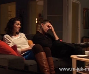 M jak miłość po wakacjach. Irek (Maciej Jachowski), Mirka (Andżelika Piechowiak)
