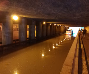 Gwałtowna ulewa nad Radomiem