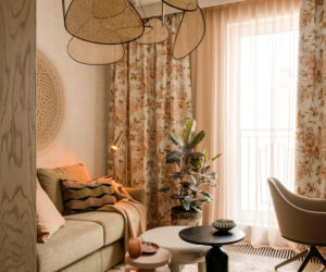 Artystyczny apartament na Powiślu - projekt modeko.studio