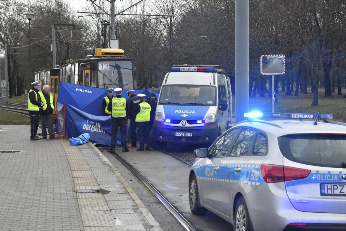 Wypadek śmiertelny na torowisku