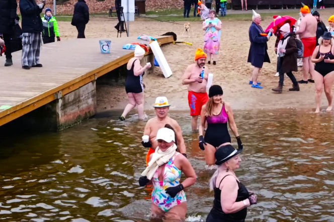 Szczecińskie morsy powitały 2026 rok