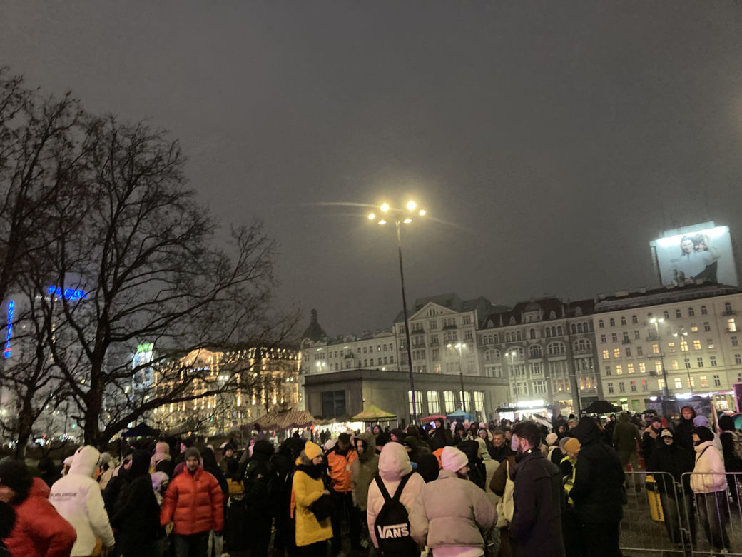 Świąteczna ciężarówka Coca-Coli w Warszawie