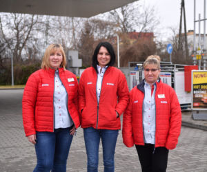 Uratowały niemowlę na stacji