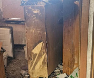 Pożar mieszkania w Gliwicach