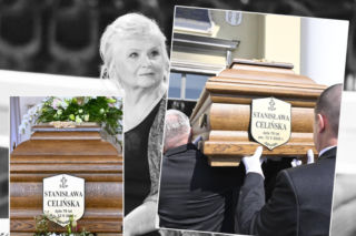 Pogrzeb Stanisławy Celińskiej. Nie było urny, ale elegancka, drewniana trumna! Tak pożegnano gwiazdę