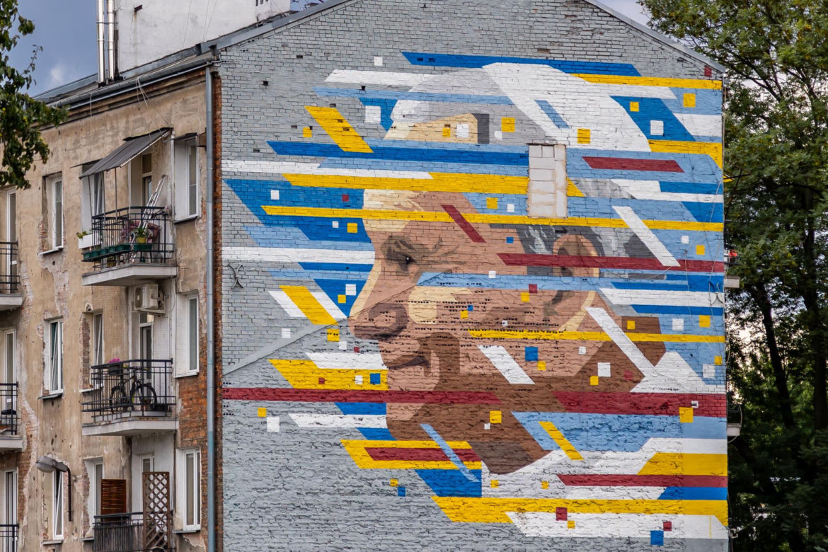 Murale w Warszawie