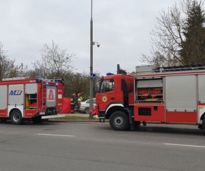 Tragiczny wypadek przy szpitalu w Olsztynie