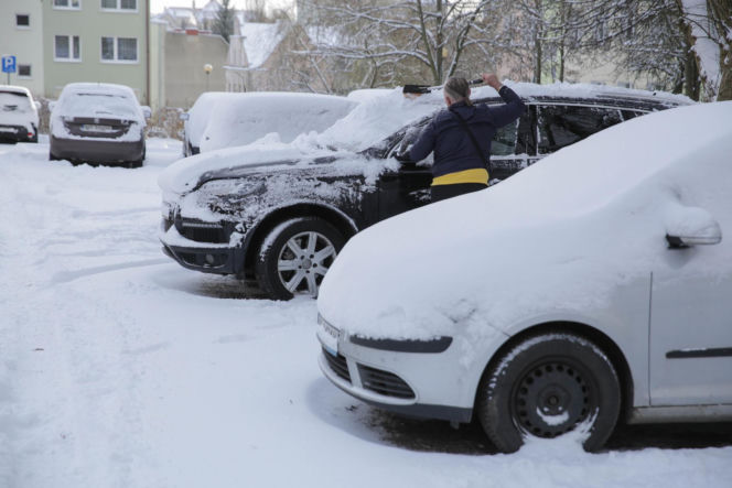Trudne warunki drogowe w Polsce