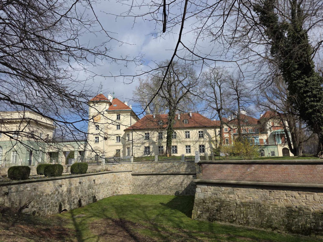 Wiosna w łańcuckim parku