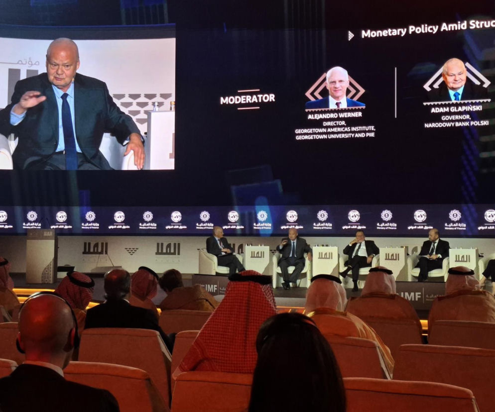 Prezes NBP na konferencji AlUla w Arabii Saudyjskiej