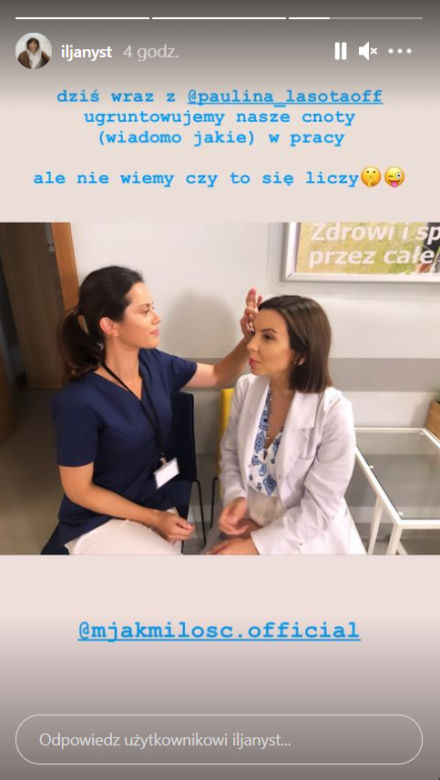  M jak miłość. Aneta (Ilona Janyst), Kasia Stawska (Paulina Lasota)