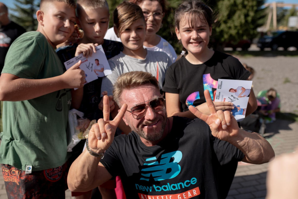 Leszek Klimas i Filip Chajzer - akcja "Poruszamy Polskę"