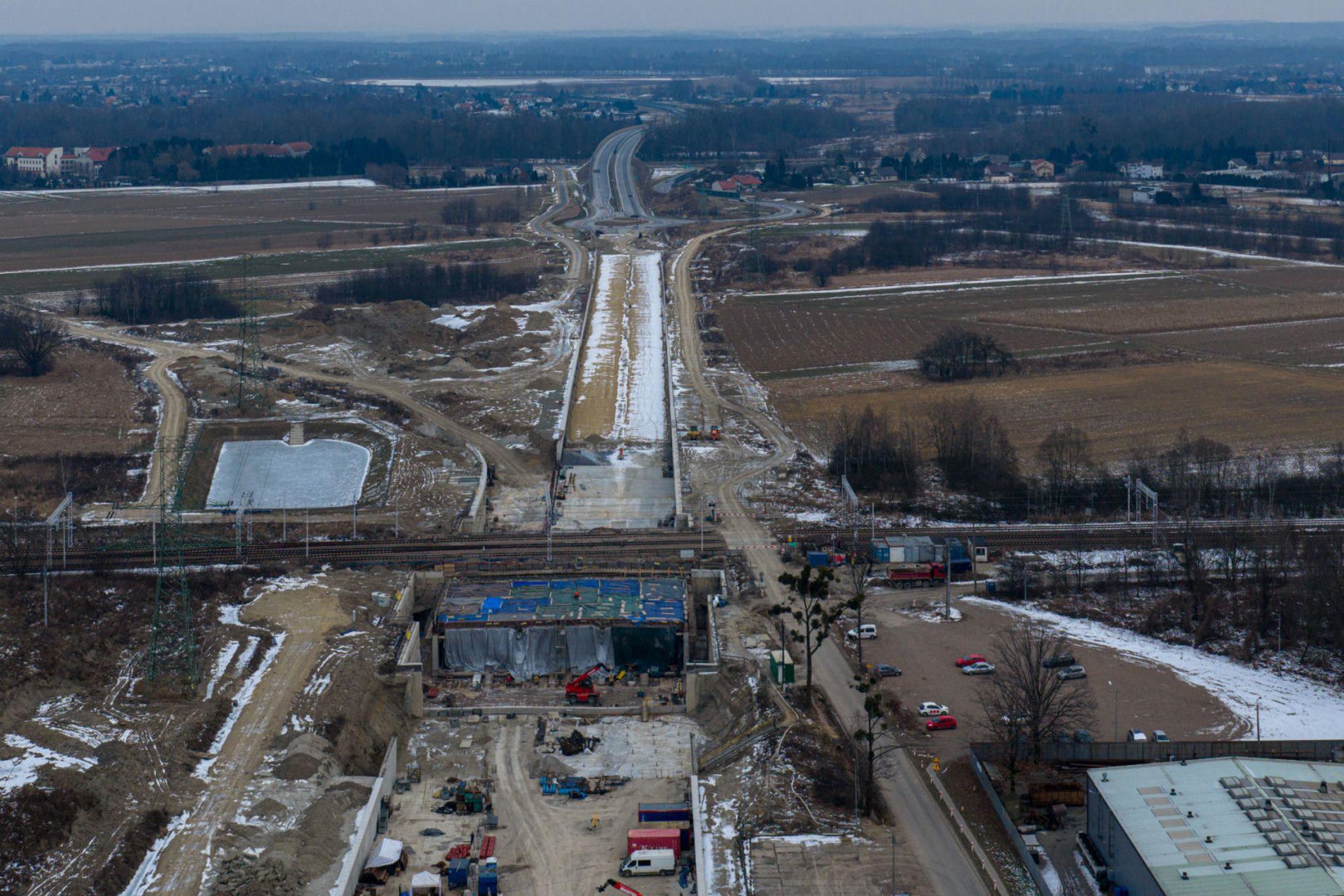 Obwodnica Oświęcimia w budowie - DK44