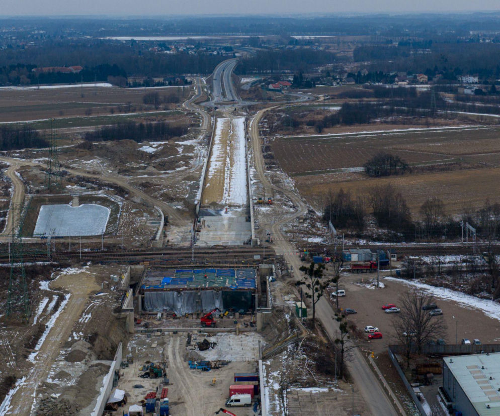 Obwodnica Oświęcimia w budowie - DK44