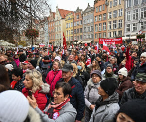 Gdańsk: Mieszkańcy świętują niepodległość