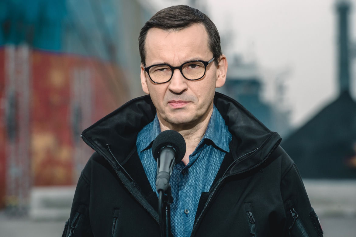 Premier w Gdańsku. Morawiecki sprawdził węgiel