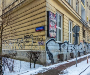 Graffiti w centrum Warszawy w 2026 r.