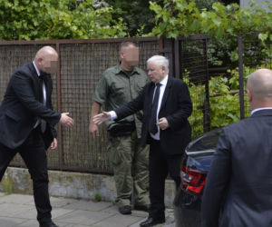 Wybory 2020 Jarosław Kaczyński zagłosował z sobowtórem