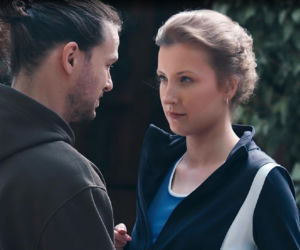 M jak miłość. Natalka (Dominika Suchecka), Mikołaj Lipiński (Mateusz Kościukewicz)