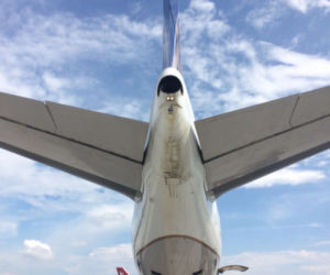Jumbo Jet na lotnisku w Goleniowie