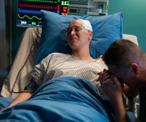 Na dobre i na złe odc. 988. Aleś Zagajewski (Paweł Małaszyński), Iga (Anna Szymańczyk)