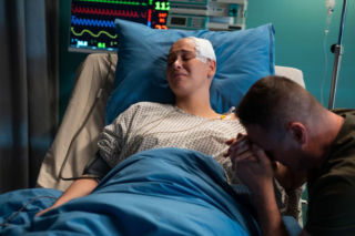 Na dobre i na złe odc. 988. Aleś Zagajewski (Paweł Małaszyński), Iga (Anna Szymańczyk)