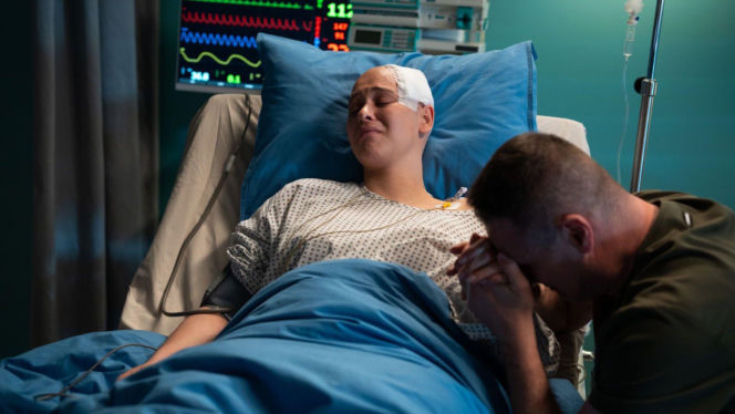 Na dobre i na złe odc. 988. Aleś Zagajewski (Paweł Małaszyński), Iga (Anna Szymańczyk)