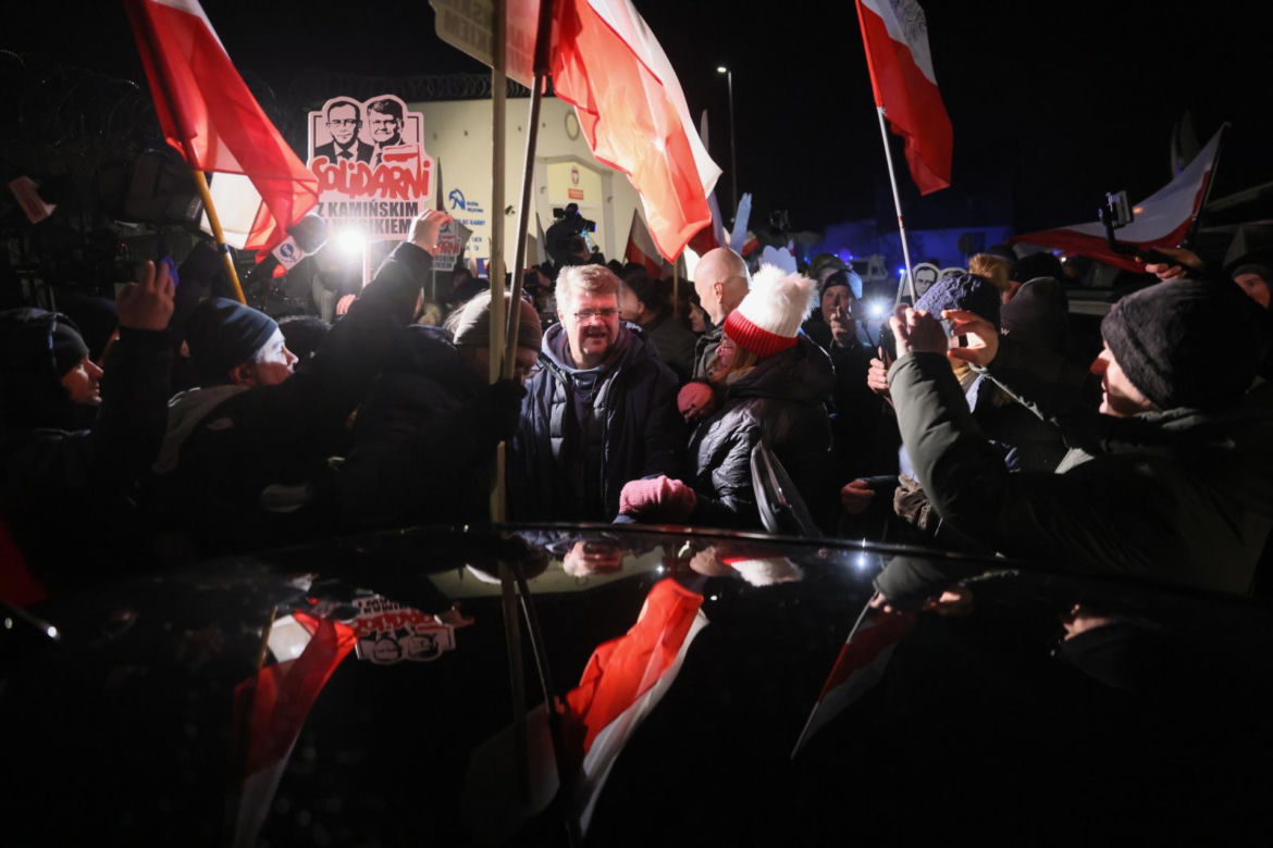 Wyjście Macieja Wąsika na wolność