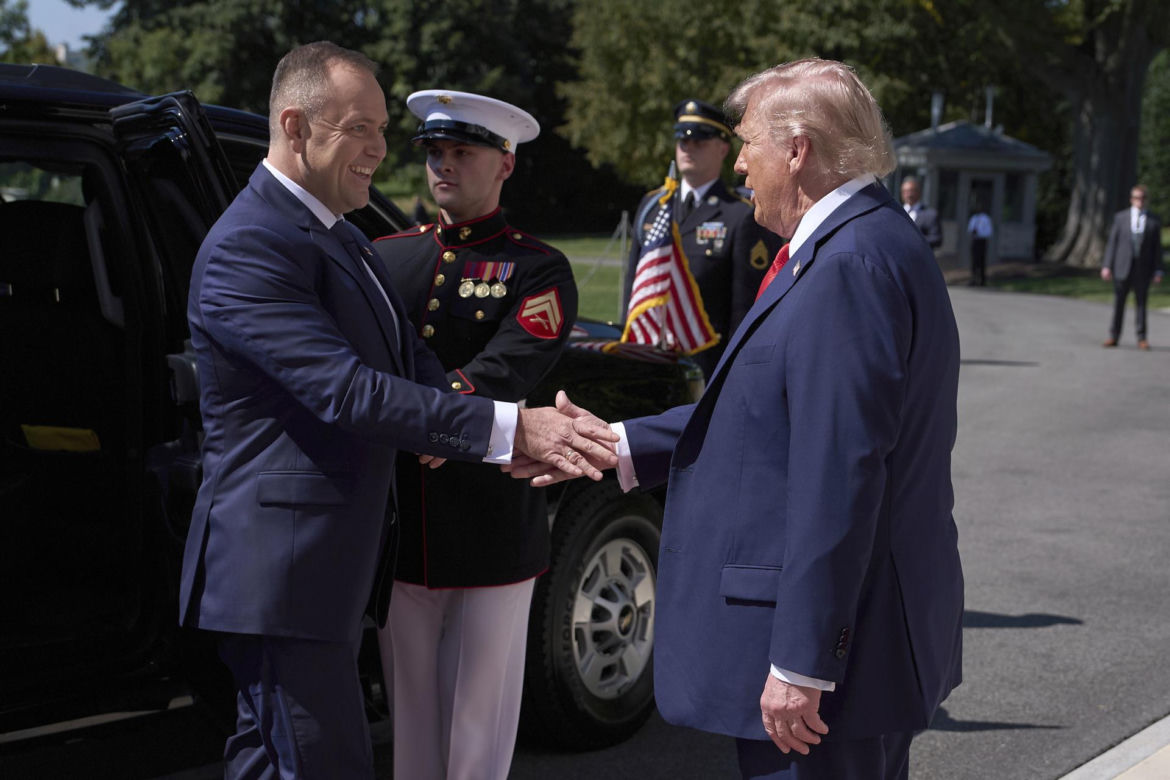 Spotkanie Donalda Trumpa z Karolem Nawrockim