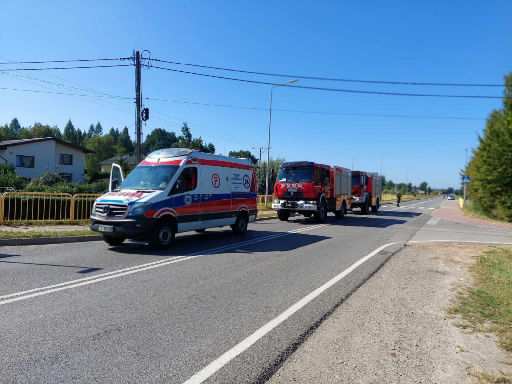 Wypadek w Kuczowie