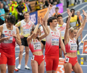 Halowe Mistrzostwa Świata w Lekkoatletyce Kujawy Pomorze 26 w Toruniu: Zdjęcia kibiców i zawodników z soboty, 2. dnia imprezy