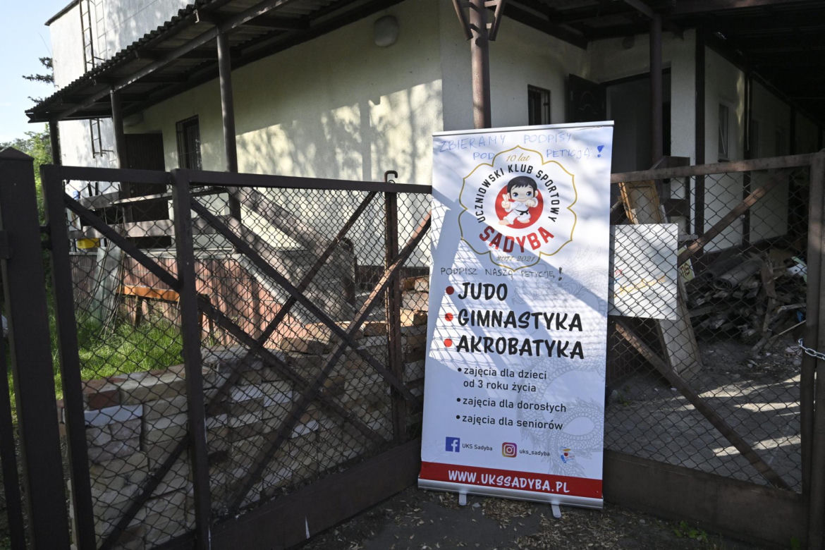 UKS Sadyba walczy o siedzibę. Rodzice dzieci apelują o pomoc 