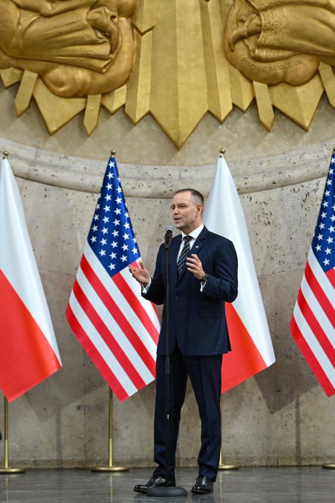USA/ Prezydent Nawrocki podziękował przedstawicielom Polonii za to, że są ambasadorami Rzeczpospolitej Polskiej