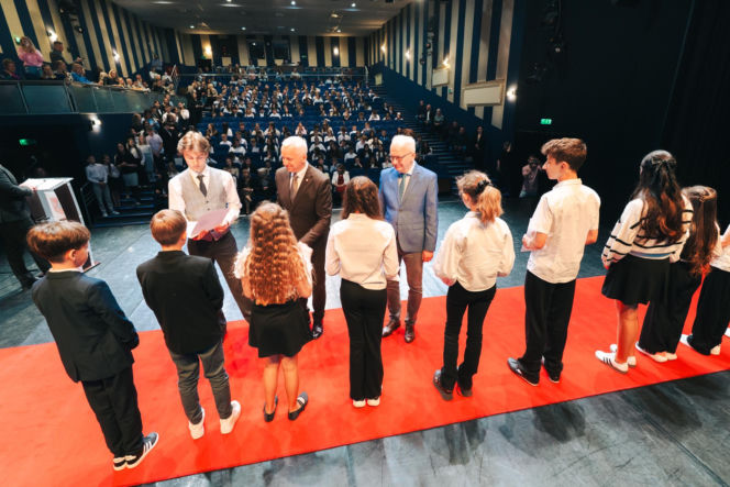 Najzdolniejsi uczniowie odebrali stypendia Prezydenta Miasta Siedlce