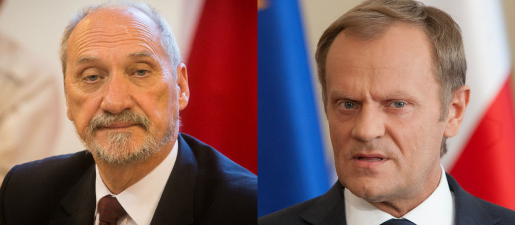 Tusk, Macierewicz
