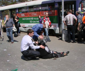 UKRAINA: EKSPLOZJE w Dniepropetrowsku - ZAMACH TERRORYSTYCZNY? Są RANNI