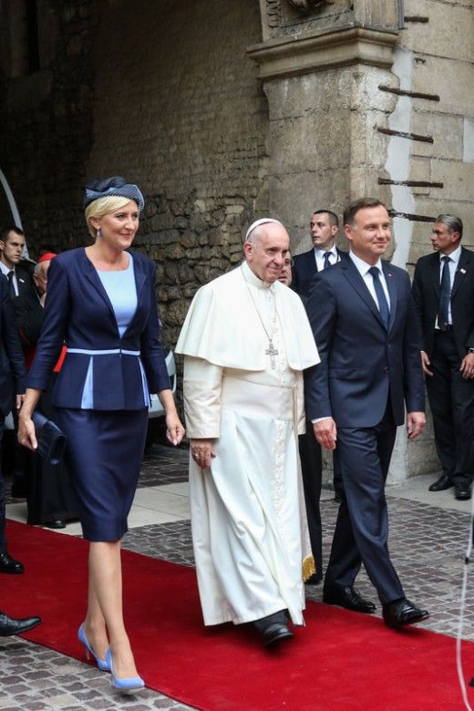 Agata Duda w Krakowie
