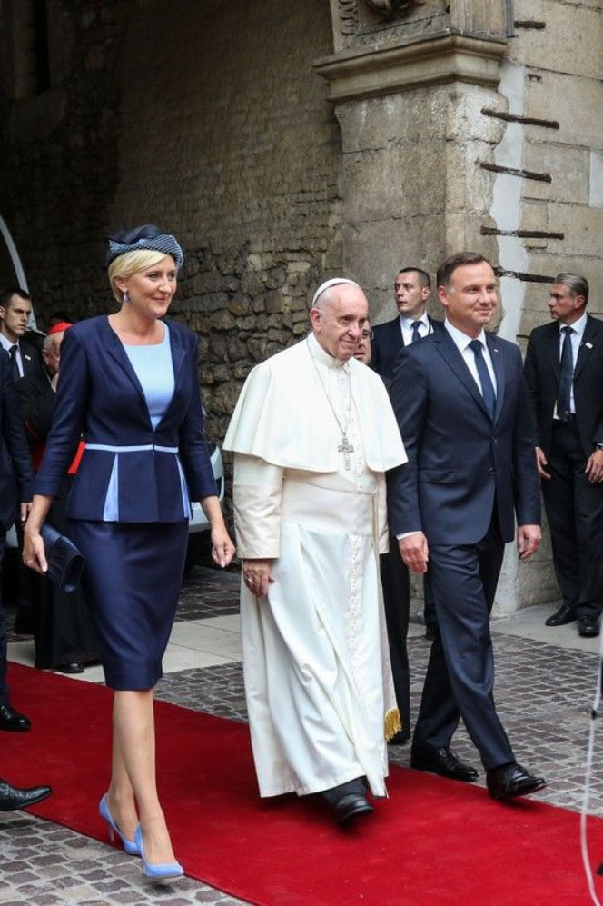 Agata Duda w Krakowie