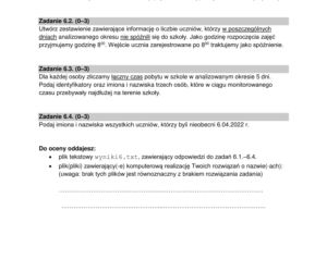 Matura 2022. Arkusz CKE - informatyka na poziomie rozszerzonym