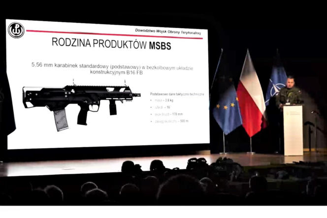 Bezkolbowy Karabinek Grot A3